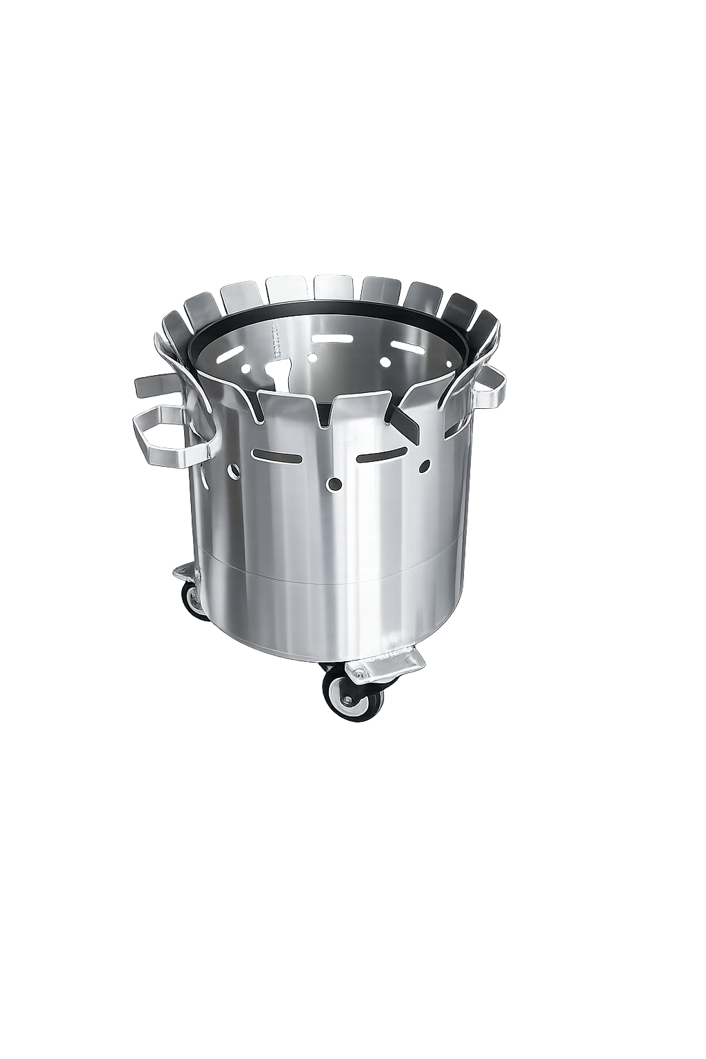 Aluminum Rolling Burner Stand for 5 Gallon Pots