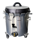 6 Gallon Aluminum Rolling Combo