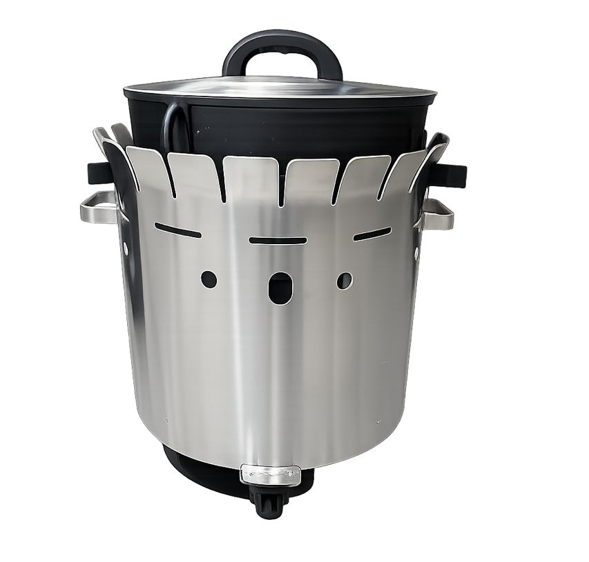 20 Gallon Aluminum Rolling Combo