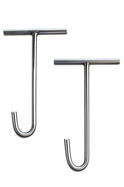 Lifting Hooks - Silver Stainless Steel