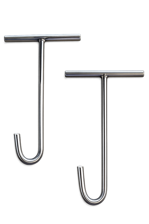 Lifting Hooks - Silver Stainless Steel