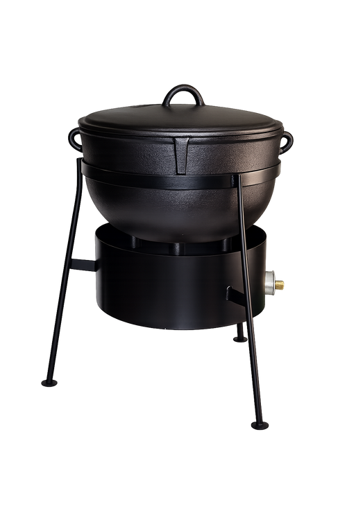Combo stand for Krazy Kajun cookware